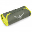 Piperetáska Osprey Ultralight Washbag Roll szürke/zöld electric lime
