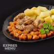Expres menu Sertés répával és krumplival 400 g készétel