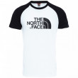 Pánské triko The North Face M S/S Raglan Easy Tee fehér/fekete