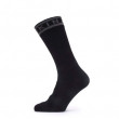 SealSkinz Scoulton vízálló zokni fekete/szürke