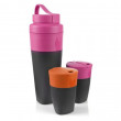 Ivó készlet LMF Pack-Up Drink Kit rózsaszín
