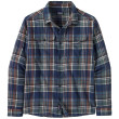 Patagonia M's Fjord Flannel Shirt férfi ing kék Adventurer: New Navy