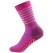 Gyerek zokni Devold Multi Medium Sock No-Slip rózsaszín  Fuchsia stripe