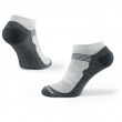 Zulu Merino Summer M 3-pack zokni szürke/fekete