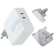 Xtorm 67W GaN-Ultra Travel Charger + USB-C PD Cable töltő fehér white