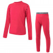 Gyerek funkciós ruha Sensor Merino Air Set póló+alsó rózsaszín magenta