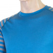 Sensor Merino Active dl. r. modrá férfi funkcionális póló