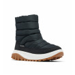 Columbia Snowtrot™ Mid női téli cipő fekete/fehér Black, Sea Salt