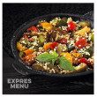 Expres menu KM Ratatouille kinoával (rizsparéjjal) készétel