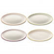 Omada SANALIVING DinnerPlate Set 4x Plate 24xh2cm tányér készlet fehér