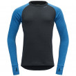 Férfi póló Devold Expedition shirt M fekete/kék
