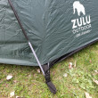 Zulu Dome 4 Plus Black sátor