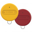 Fixed Sense Smart Tracker - Duo Pack kulcstartó sárga/piros