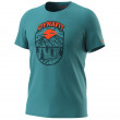 Dynafit Graphic Co M S/S Tee férfi póló kék/narancs