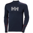 Helly Hansen Lifa Merino Midw Logo férfi funkcionális póló sötétkék Navy