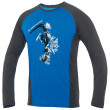 Férfi póló Direct Alpine Furry Long 1.0 kék/fekete Blue