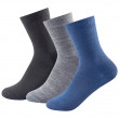 D?tské ponožky Devold Daily Light Kid Sock 3pk kék Kid mix