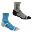 Női zokni Regatta Ladies 2pk Sock szürke/kék