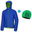 Férfi kabát Ocun Tsunami men kék/zöld