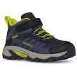 Merrell Moab Speed 2 Mid A/C Wtpf gyerek cipő kék/sárga navy/hi viz