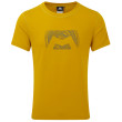 Férfi póló Mountain Equipment Groundup Logo+ Tee sárga