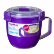 Hrnek Sistema Microwave Small Soup Mug Color lila