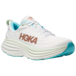 Hoka W Bondi 8 női cipő fehér Frost / Rose Gold