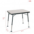 Crespo AP-245 80x60 cm asztal