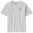 Patagonia P-6 Mission Organic T-Shirt férfi póló fehér