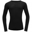 Devold Lauparen Merino 190 Shirt Man férfi funkcionális póló fekete