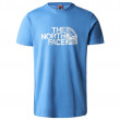 The North Face S/S Woodcut Dome Tee férfi póló k é k