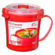 Sistema Microwave Medium Soup Mug Red bögrék-csészék