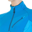 Női pulóver Sensor Tecnostretch zip - kék