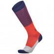 Férfi zokni Mons Royale Lift Access Sock kék/piros Navy / Grey / Bright Red