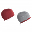 Icebreaker Pocket Hat sapka piros/szürke