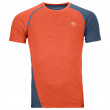 Férfi póló Ortovox 120 Cool Tec Fast Upward T-shirt M narancs