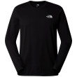 The North Face M L/S Simple Dome Tee férfi póló fekete TNF BLACK