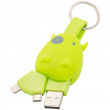 Munkees USB kulcstartó Smart Charger zöld Green