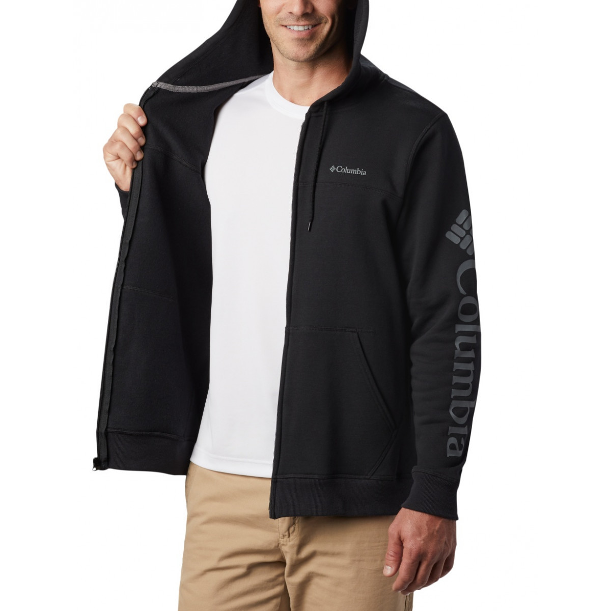columbia fleece full zip jacket
