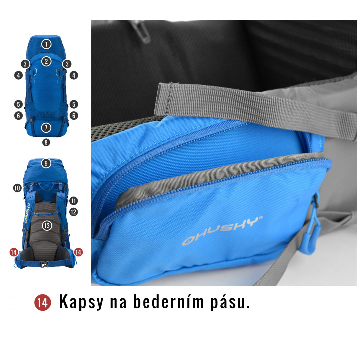 husky ranis 70l