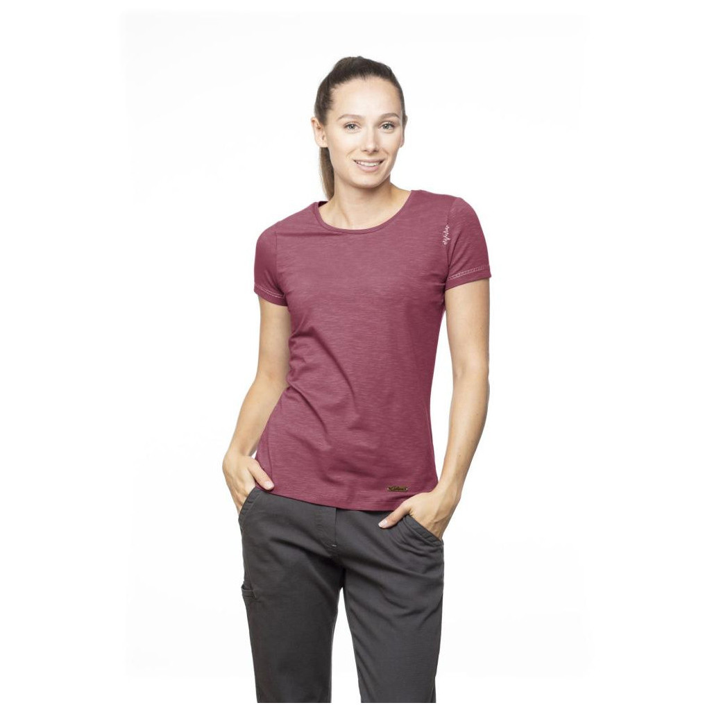 Chillaz Gandia Mountainbike T-Shirt - Flowers Violet Design | Damen Funktionsshirt