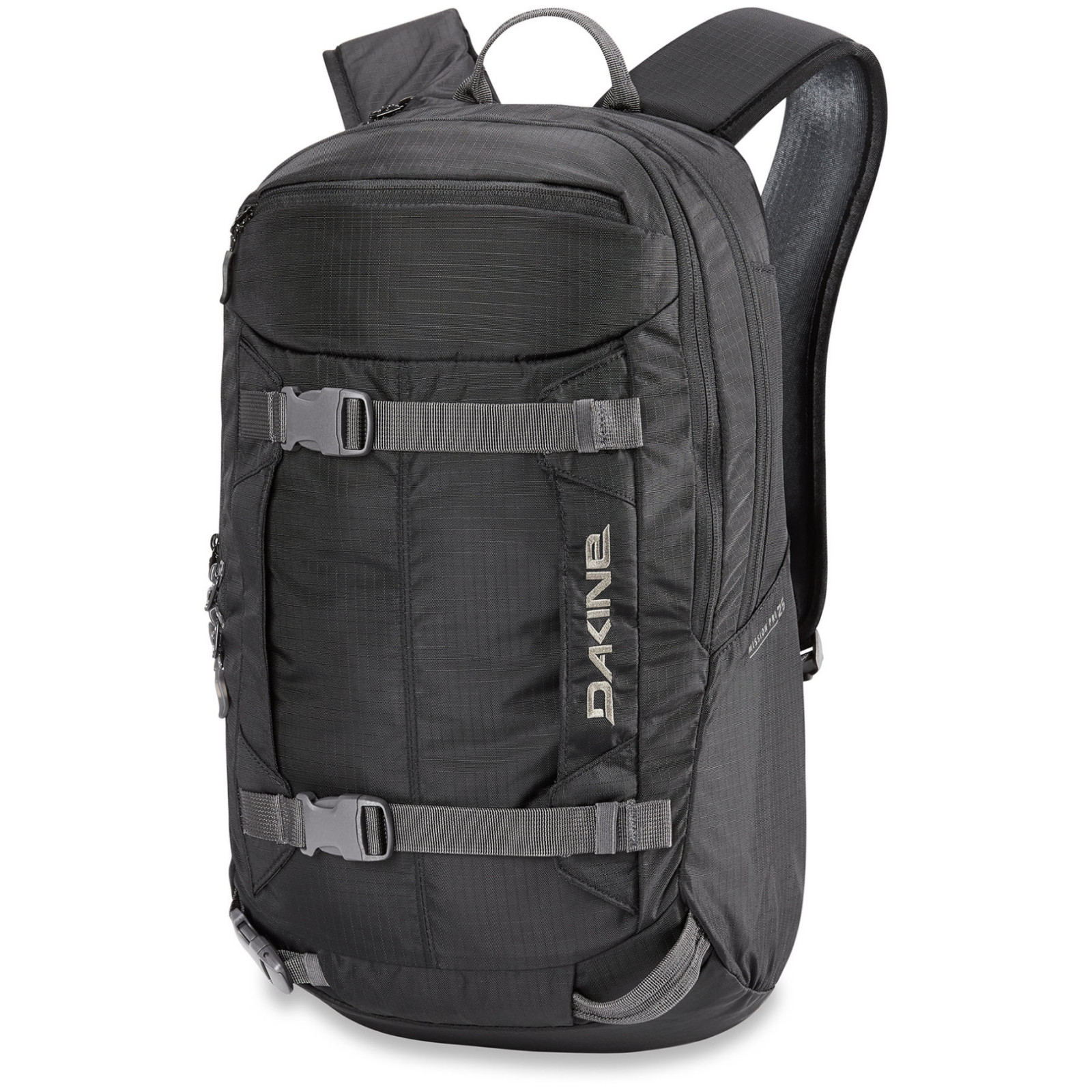 Dakine Mission Pro 25L Backpack – Backcountry Ski/Snowboard Pack With Shovel/Probe Pocket, Black