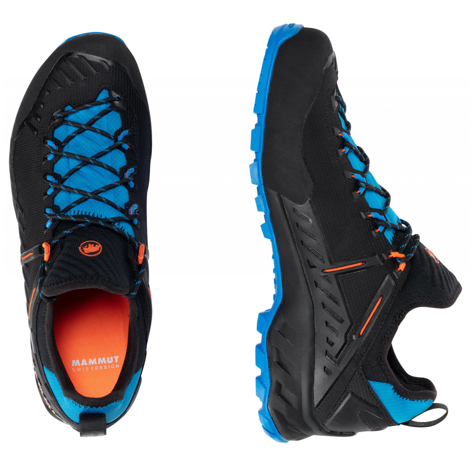 Zapatos De Senderismo Mammut Alnasca Knit II Para Hombre - Impermeable GORE-TEX, Suela Vibram Megagrip, Ajuste Tipo Calcetín