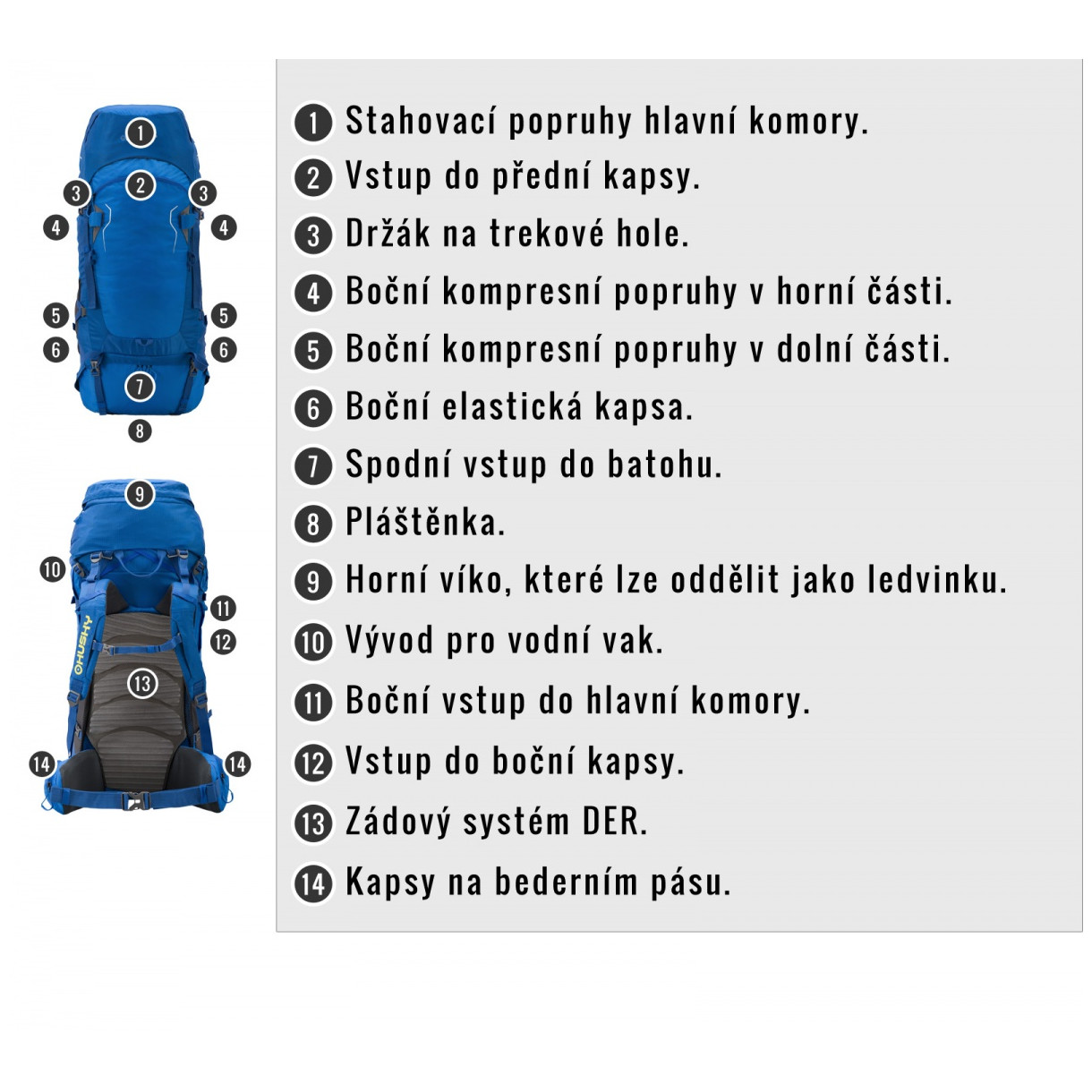 husky ranis 70l