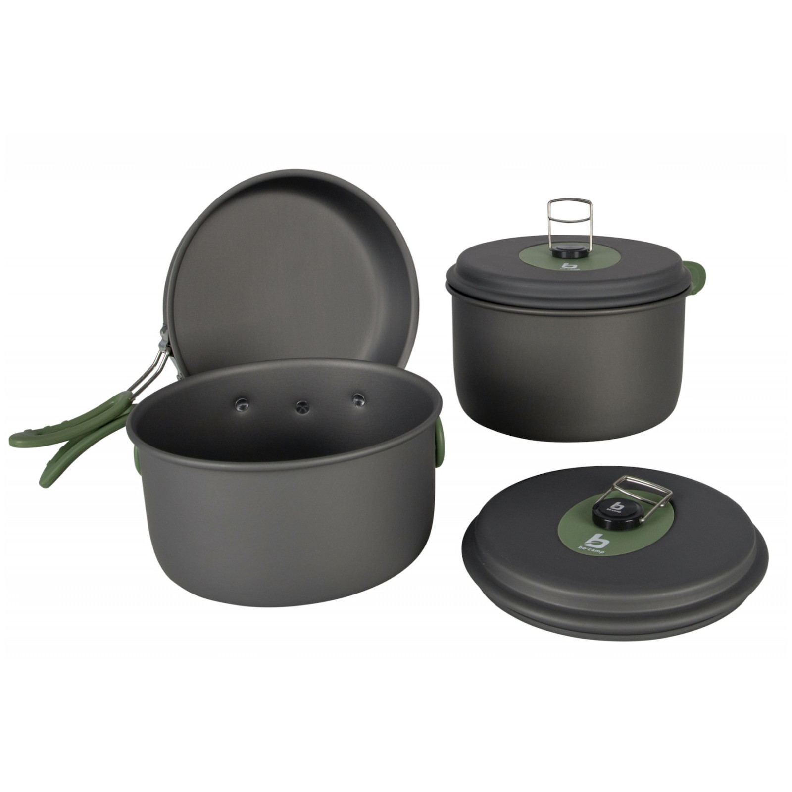 Bo-Camp Explorer Dreibeinhocker – Klappbarer Campinghocker, Inklusive Tragetasche
