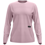 Ortovox 185 Merino Patch Long Sleeve női funkcionális felső rózsaszín Dawn Rose
