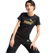 Puma ESS NO. 1 LOGO Metallic Tee női póló