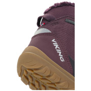 Viking Outdoor Footwear Spruce Barefoot Warm GTX 2V Wine gyerek téli cipő