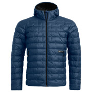Ortovox Downwool 180 Hooded Jacket férfi tollkabát kék Blue Nunatak
