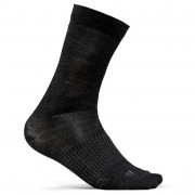 Craft 2-Pack Wool Liner férfi zokni fekete
